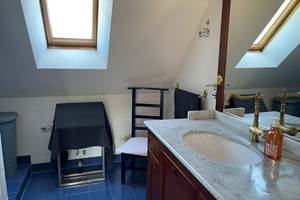 salle-de-douche- etage-famille-vacances-detente-bretagne-sud-morbihan