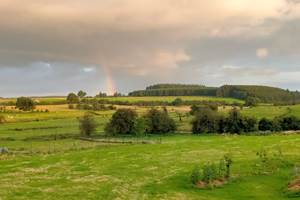 Vue sur la campagne