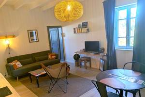 16 bis gite hotel-albi-marssac-salon-salle à manger-appartement