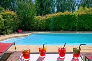 Accès à la piscine