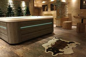 Notre nouveau spa privatif 2pers Hôtel Restaurant La Sapinière  Pied des Pistes Saint Lary Soulan Hautes Pyrénées (65)