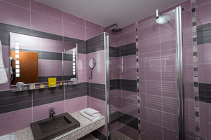 Hostellerie du grand duc salle de bain 2
