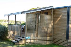 Mobil-home avec terrasse privative