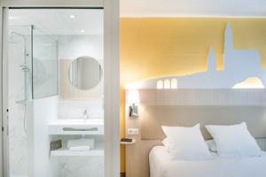 Saint Sauveur chambre double - salle de bain