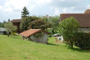 Bel emplacement aire camping car Doazit