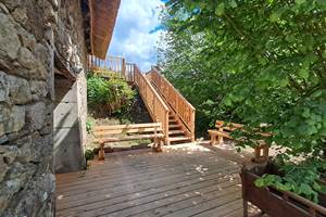 liaison extérieure terrasse