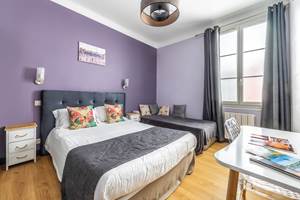 Chambre double confort au cœur de Biarritz