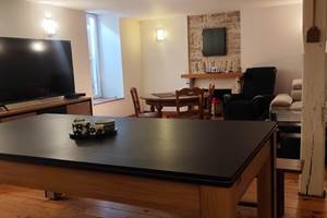 Billard version table à manger