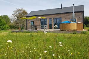 Cabane du Renard, vue du parc