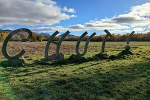 Sculpture "chut"  de Thierry Courtadon
