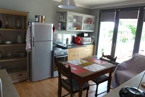 Pièce à vivre du gîte pour deux personnes