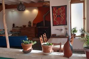 Salon depuis bar cuisine photo claire ++