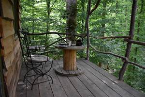 terrasse aménagée