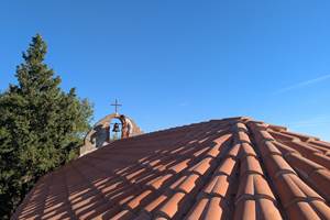 Chapelle Sainte Anne, vue d'en-haut