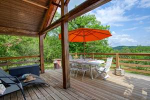 Terrasse chalet LE PECH