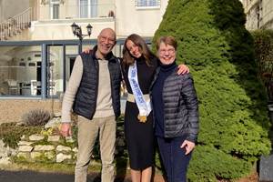 ensemble avec Miss Centre Val de Loire