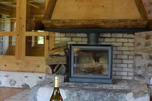 Gîte Tré le grenier - charmant gîte - Gîte le Grand - pour 6 personnes - cheminée