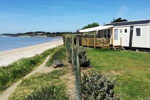 Camping Les Goélands - Mobil home 3 chambres face à la mer -