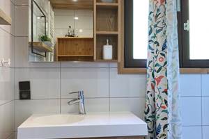 Baignoire à l'étage et wc séparés