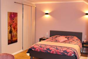 Vue coté lit chambre Eglantine