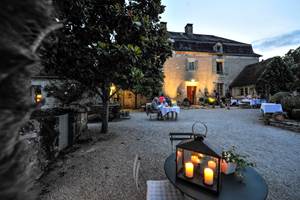 Diner en Terrasse au Manoir de Malagorse