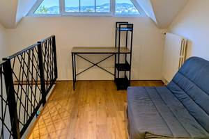 Le Faré des Bruyères – Gîte à Guéret (Creuse) - Mezzanine espace de travail/détente