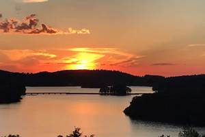 Coucher de soleil sur Nergout
