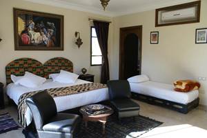 Suite Ebène de la villa Aalma d'Or à Marrakech deux à trois personnes