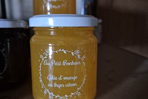 Gelée d'orange au thym citron