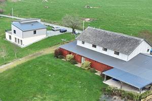 vue aerienne du green camp d'Octavie