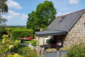 Le Colombier Bretagne, chambres d'hôtes Coeur de Granit - Terrasse privative