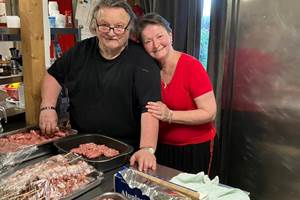 Françoise et Jules Maison d'Hôtes Le Ranch des Lacs 87120