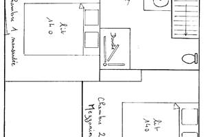 Plan 4 Places Etage