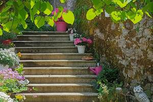 Escalier du jardin