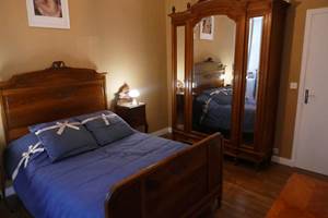 Chambre Klimt lit double