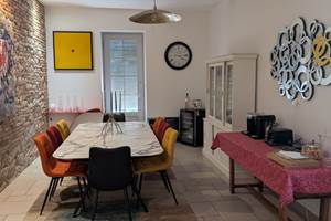 Grande table petit dejeuner repas