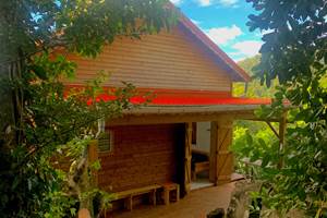 Lodge Ayounaka depuis le parking