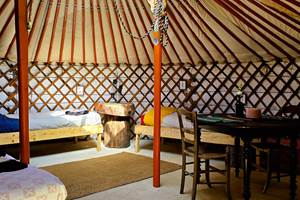 Vue d'ensemble de la Petite Yourte