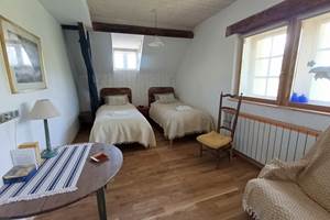 Chambre d'hôte Rivière version lit double