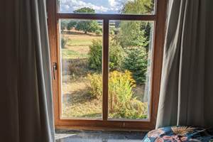 vue sur le jardin