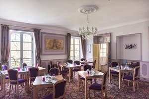 Salon petit déjeuner au château