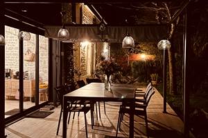 Terrasse sud by night_La Grande Cavalerie
