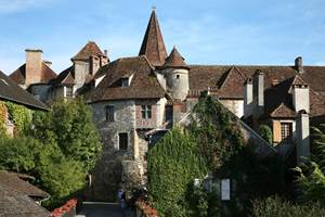 31_ Vue sur le village de Carennac depuis La Terrasse
