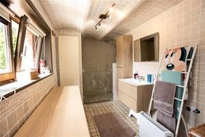 La salle de douche