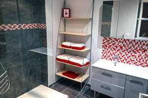 Salle de bain - Gîte Rouge Cerise