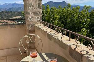 Le balcon de la chambre double