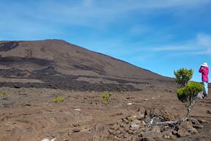 vue sur le piton de la fournaise