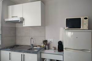 Cuisine équipée du Studio 17 Baïne
