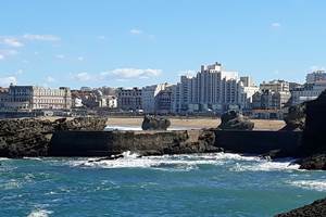Biarritz - La Grande Plage - Le Phare - L'Hôtel du Palais