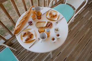 Le petit-déjeuner à La Petite Couronne
